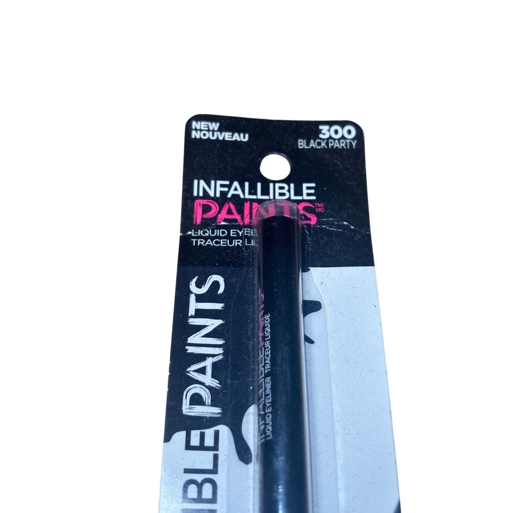 LOreal Paris Infallible Paints Liquid Eyeliner 300 in Black Party Waterproof‎